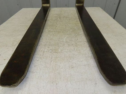 Bolzoni 4x42" Class 2 Steel Forklift Forks Tines 16" Carriage 1-Pair