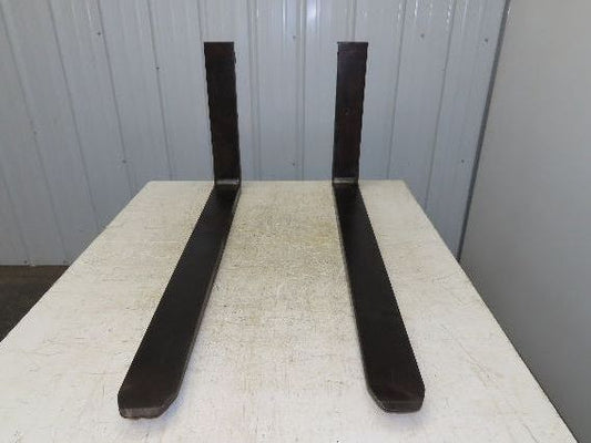 Kenhar K-347 4x42" Class 2 Steel Forklift Forks Tines 16" Carriage 1-Pair