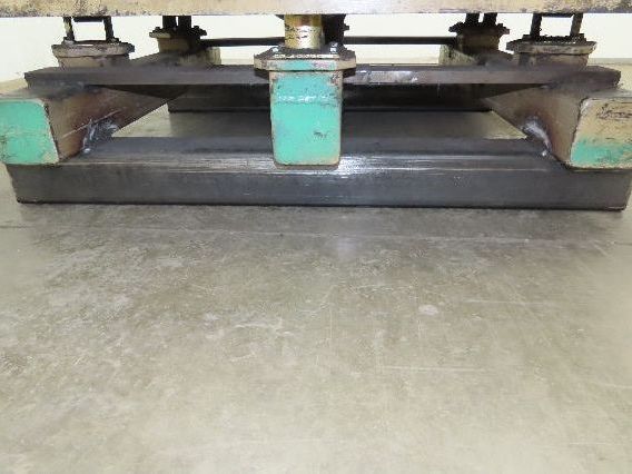 Heavy Duty Pallet Turntable 49x49" Top 18" High 1/4" Steel Plate 2500lbs