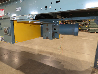 Hytrol 24"x 61' Slider Bed Conveyor 18" Belt 230/460V Center Drive 136 FPM