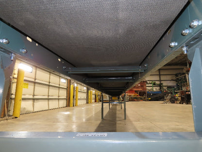 Hytrol 24"x 61' Slider Bed Conveyor 18" Belt 230/460V Center Drive 136 FPM