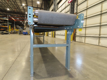 Hytrol 24"x 61' Slider Bed Conveyor 18" Belt 230/460V Center Drive 136 FPM