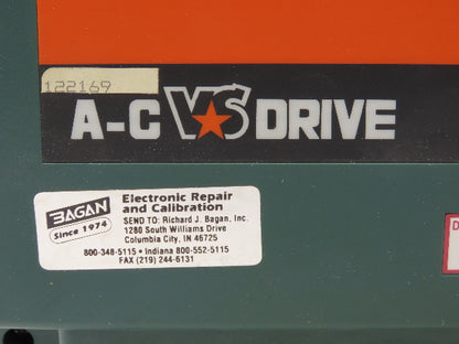 Reliance Electric 2GU41002 AC VS Drive GP2000 2HP Motor 2.7KVA 460V 3Ph