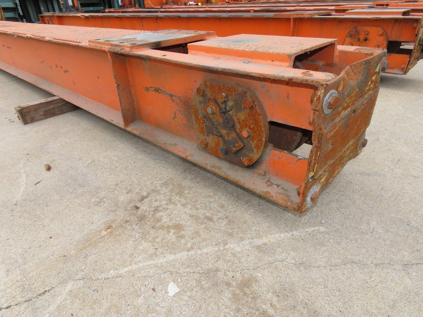 Cleveland Tramrail Motorized Gantry Crane End Truck Drive Floor Track 3Hp 460V