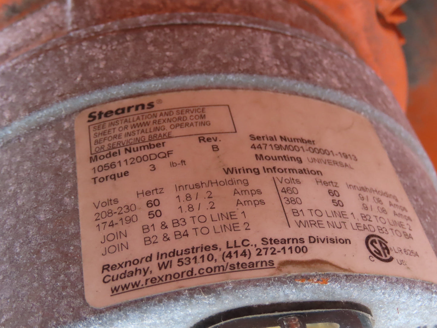 Cleveland Tramrail Motorized Gantry Crane End Truck Drive Floor Track 3Hp 460V