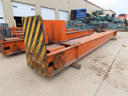 Cleveland Tramrail Motorized Gantry Crane End Truck Drive Floor Track 3Hp 460V