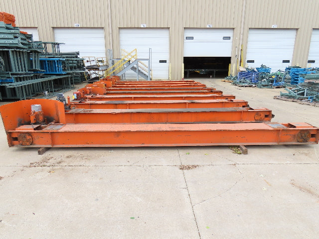 Cleveland Tramrail Motorized Gantry Crane End Truck Drive Floor Track 3Hp 460V