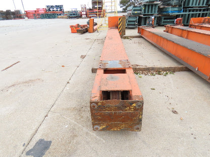 Cleveland Tramrail Motorized Gantry Crane End Truck Drive Floor Track 3Hp 460V