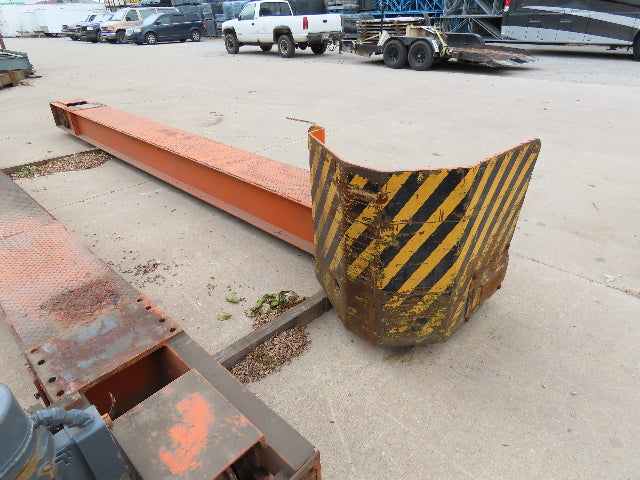 Cleveland Tramrail Motorized Gantry Crane End Truck Drive Floor Track 3Hp 460V