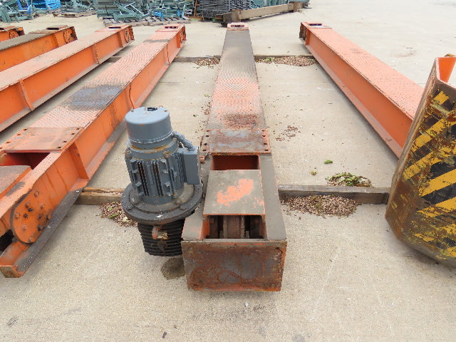 Cleveland Tramrail Motorized Gantry Crane End Truck Drive Floor Track 3Hp 460V