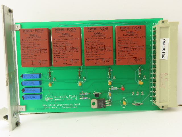 Celio VC1000EXA1 Graphic Art PLC Slot Rack Control Card 	Viscolor 2200