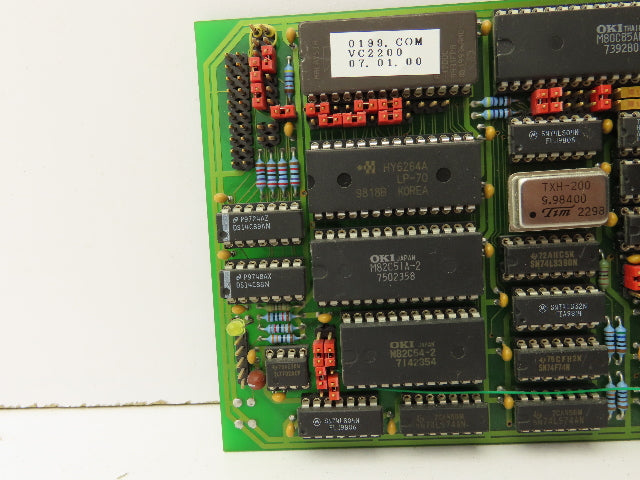 Celio OKFD0100 Graphic Art PLC Slot Rack Control Card 	Viscolor 2200