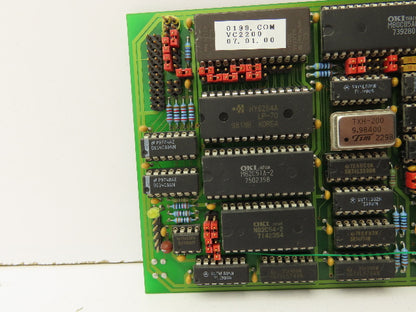 Celio OKFD0100 Graphic Art PLC Slot Rack Control Card 	Viscolor 2200