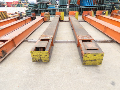 Cleveland Tramrail Motorized Gantry Crane End Truck Drive Floor Track 2Hp 460V