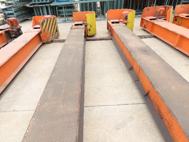 Cleveland Tramrail Motorized Gantry Crane End Truck Drive Floor Track 2Hp 460V