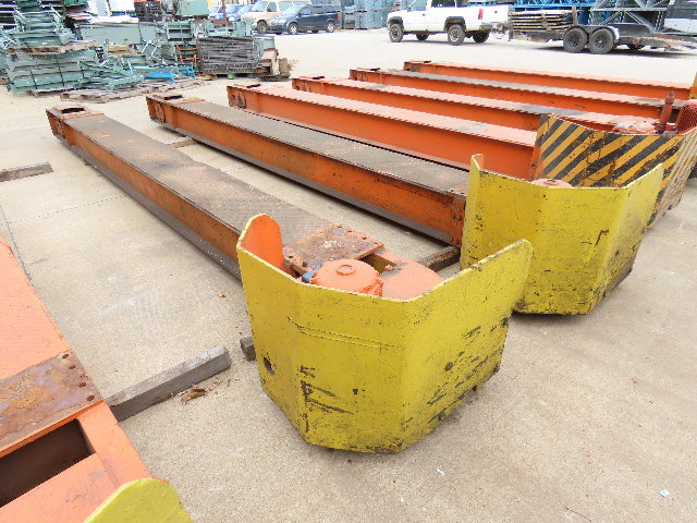 Cleveland Tramrail Motorized Gantry Crane End Truck Drive Floor Track 2Hp 460V