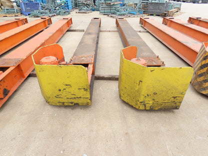 Cleveland Tramrail Motorized Gantry Crane End Truck Drive Floor Track 2Hp 460V