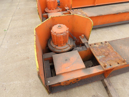 Cleveland Tramrail Motorized Gantry Crane End Truck Drive Floor Track 2Hp 460V