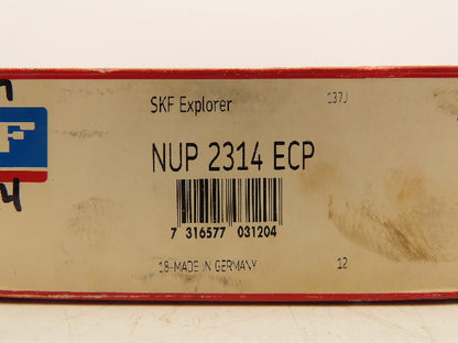 SKF NUP 2314ECP Cylindrical Roller Bearing 70 mm Bore 150 mm OD
