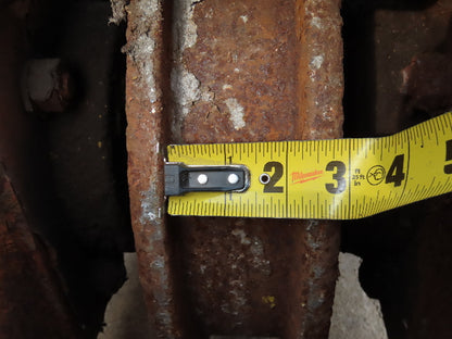 Cleveland Tramrail Motorized Gantry Crane End Truck Drive Floor Track 1.5Hp 460V