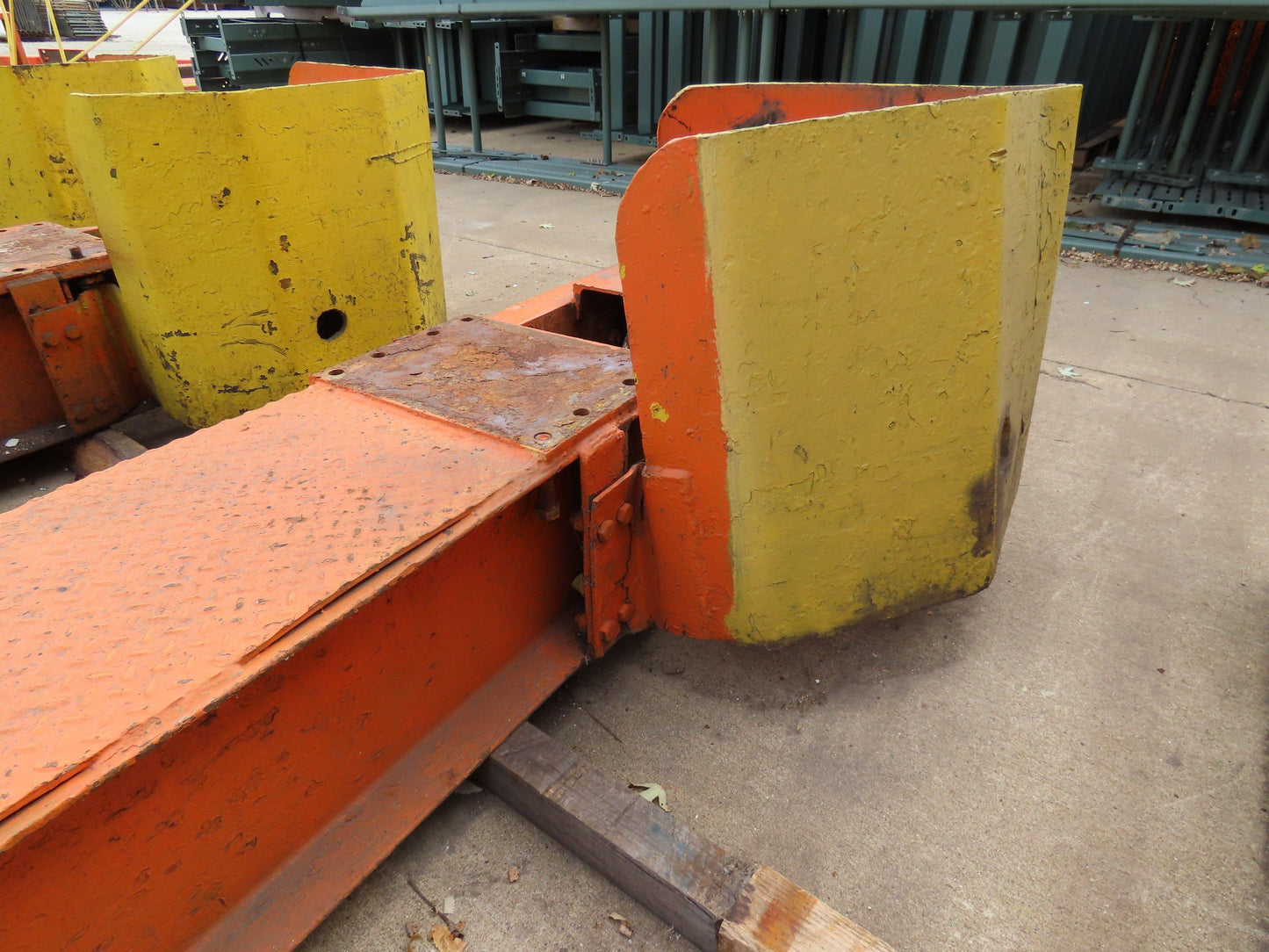 Cleveland Tramrail Motorized Gantry Crane End Truck Drive Floor Track 1.5Hp 460V