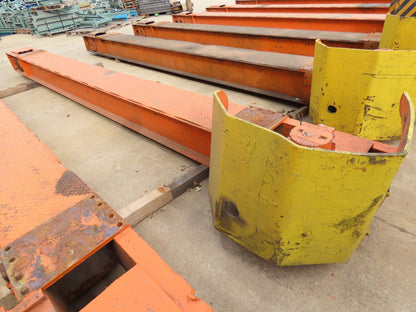 Cleveland Tramrail Motorized Gantry Crane End Truck Drive Floor Track 1.5Hp 460V