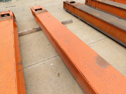 Cleveland Tramrail Motorized Gantry Crane End Truck Drive Floor Track 1.5Hp 460V