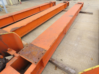 Cleveland Tramrail Motorized Gantry Crane End Truck Drive Floor Track 1.5Hp 460V