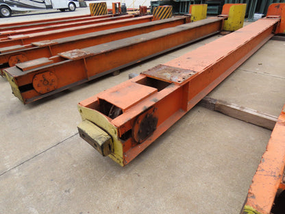 Cleveland Tramrail Motorized Gantry Crane End Truck Drive Floor Track 1.5Hp 460V
