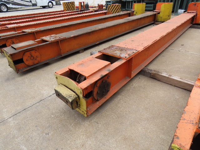 Cleveland Tramrail Motorized Gantry Crane End Truck Drive Floor Track 1.5Hp 460V