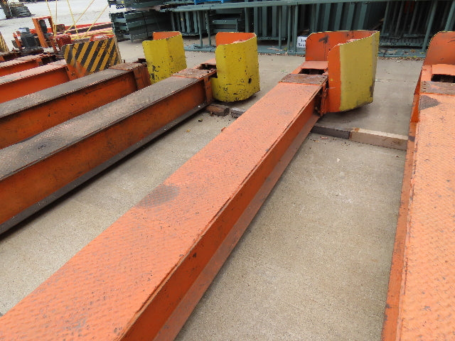 Cleveland Tramrail Motorized Gantry Crane End Truck Drive Floor Track 1.5Hp 460V