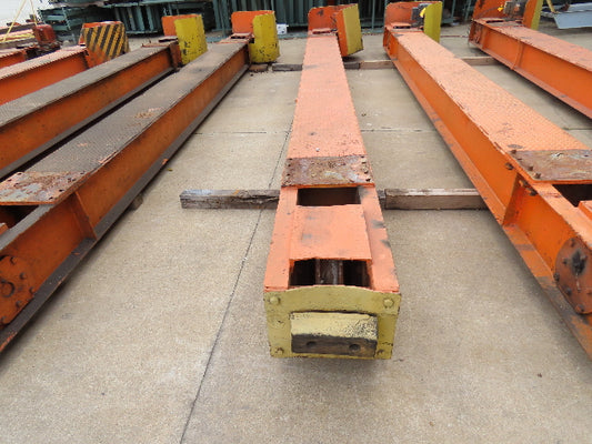 Cleveland Tramrail Motorized Gantry Crane End Truck Drive Floor Track 1.5Hp 460V