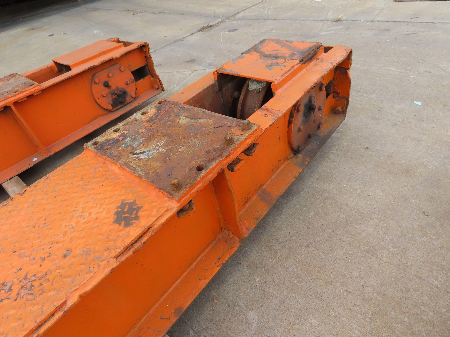 Cleveland Tramrail Motorized Gantry Crane End Truck Drive Floor Track 2Hp 480V