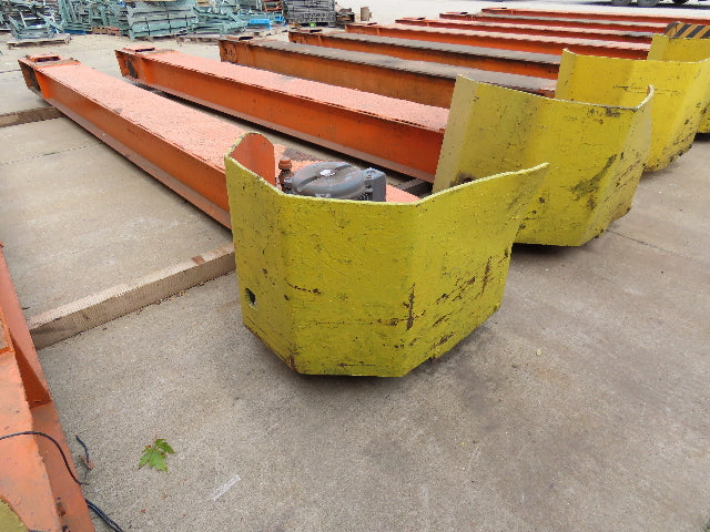 Cleveland Tramrail Motorized Gantry Crane End Truck Drive Floor Track 2Hp 480V