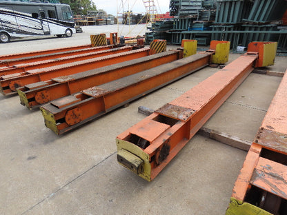 Cleveland Tramrail Motorized Gantry Crane End Truck Drive Floor Track 2Hp 480V