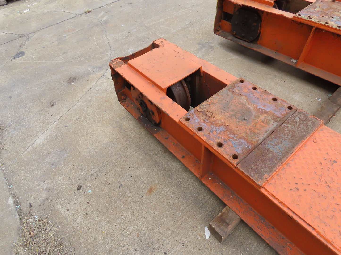 Cleveland Tramrail Motorized Gantry Crane End Truck Drive Floor Track -Bad Motor