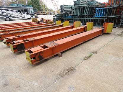 Cleveland Tramrail Motorized Gantry Crane End Truck Drive Floor Track -Bad Motor