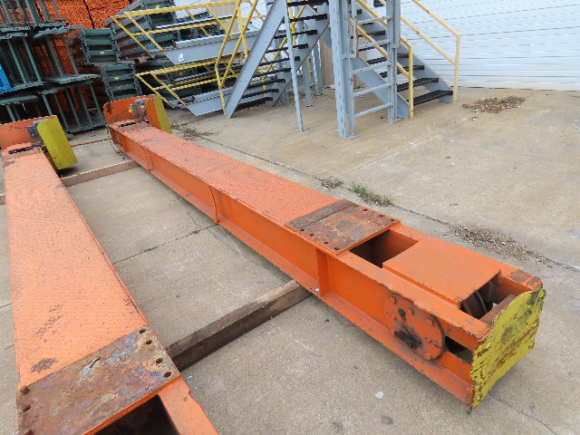 Cleveland Tramrail Motorized Gantry Crane End Truck Drive Floor Track -Bad Motor
