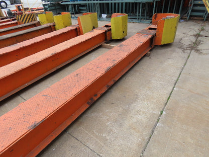 Cleveland Tramrail Motorized Gantry Crane End Truck Drive Floor Track -Bad Motor