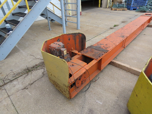 Cleveland Tramrail Motorized Gantry Crane End Truck Drive Floor Track -Bad Motor