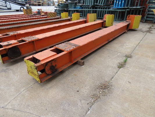 Cleveland Tramrail Motorized Gantry Crane End Truck Drive Floor Track -Bad Motor