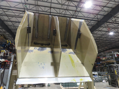 MTC Hydraulic Tote Dumper 2-Bin 1/2 Yd Hopper Tipper 2000Lb 3Hp 460V