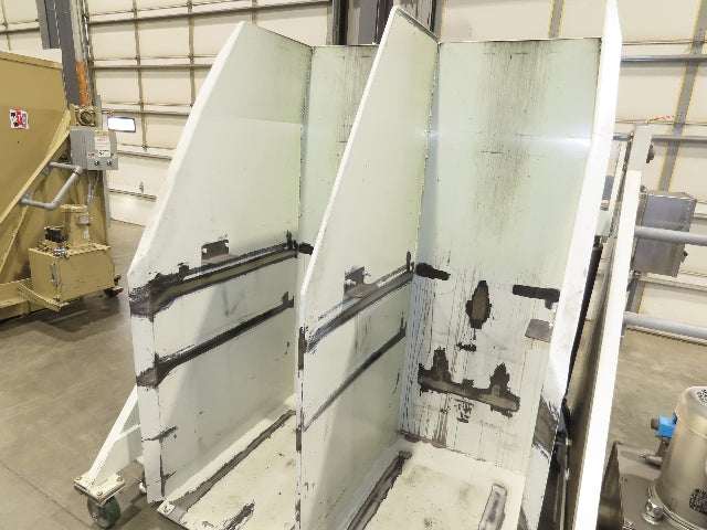 MTC Hydraulic Tote Dumper 2-Bin 1/2 Yd Hopper Tipper 2000Lb 5Hp 460V