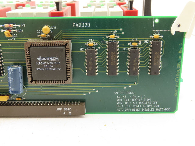 Opto 22 G4PB32H Channel Relay Mounting Rack 32 Space PMX32D Grayhill Board