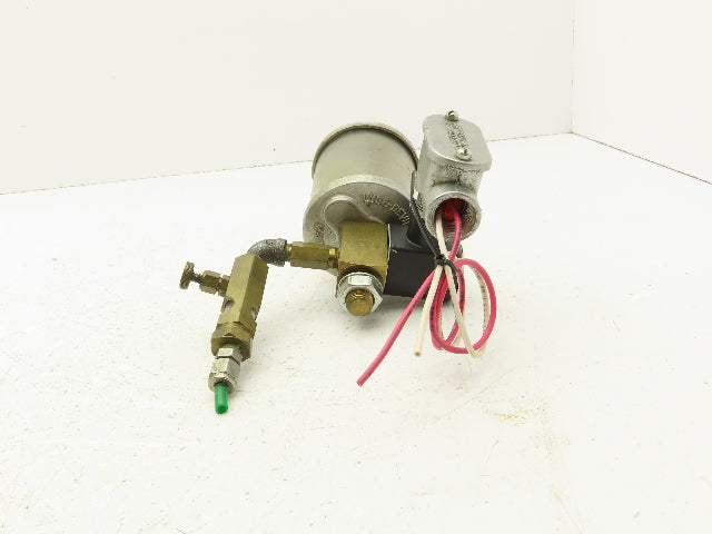 Lube Devices 727-1 Machine Oiler Lubricator 120V Solenoid 40PSI 12oz Reservoir