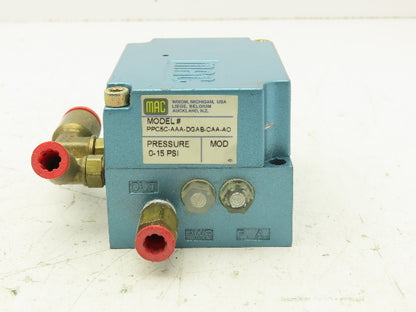 MAC PPC5C-AAA-DGAB-CAA-A0 Proportional Pressure Pneumatic Control Valve