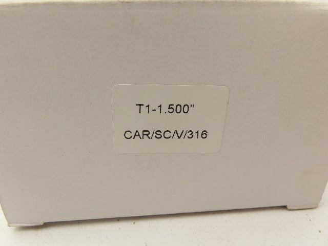 T1-1.500 Mechanical Pump Seal 1-1/2" ID 2" OD John Crane Type Brass Sleave
