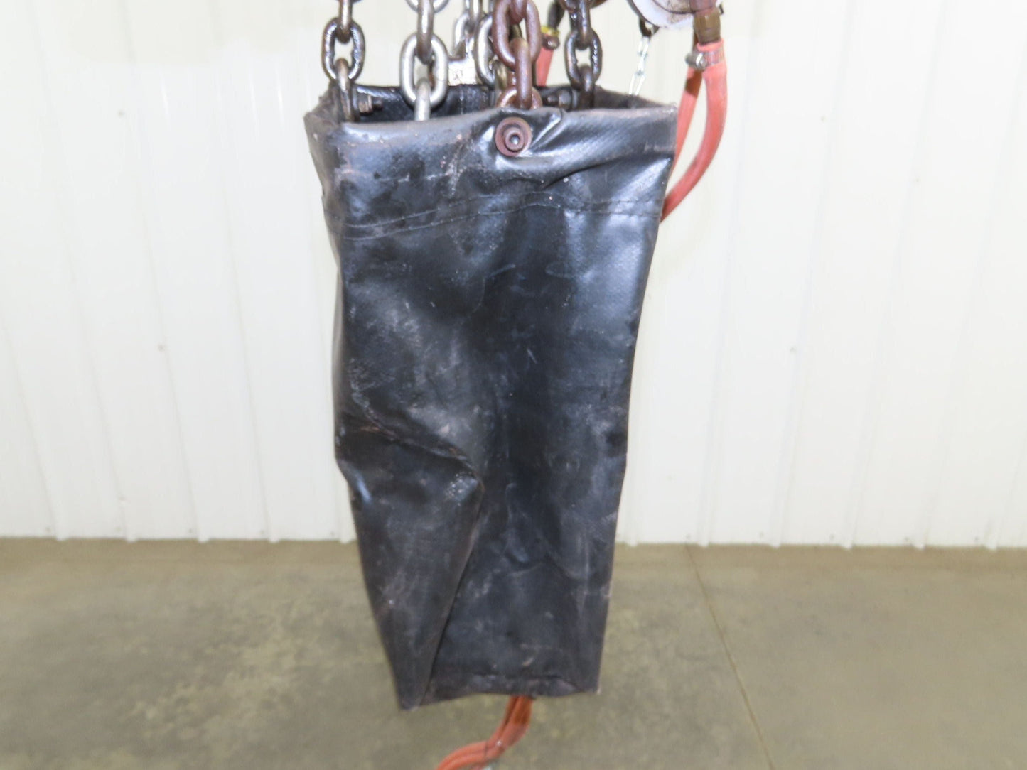 Gardner Denver 1.5 Ton 3000Lb Rotary Motor Air Chain Hoist 10' Lift Hook Mount