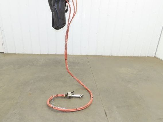 Gardner Denver 1.5 Ton 3000Lb Rotary Motor Air Chain Hoist 10' Lift Hook Mount