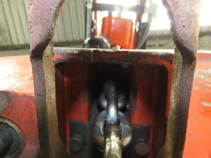 Gardner Denver 1.5 Ton 3000Lb Rotary Motor Air Chain Hoist 10' Lift Hook Mount